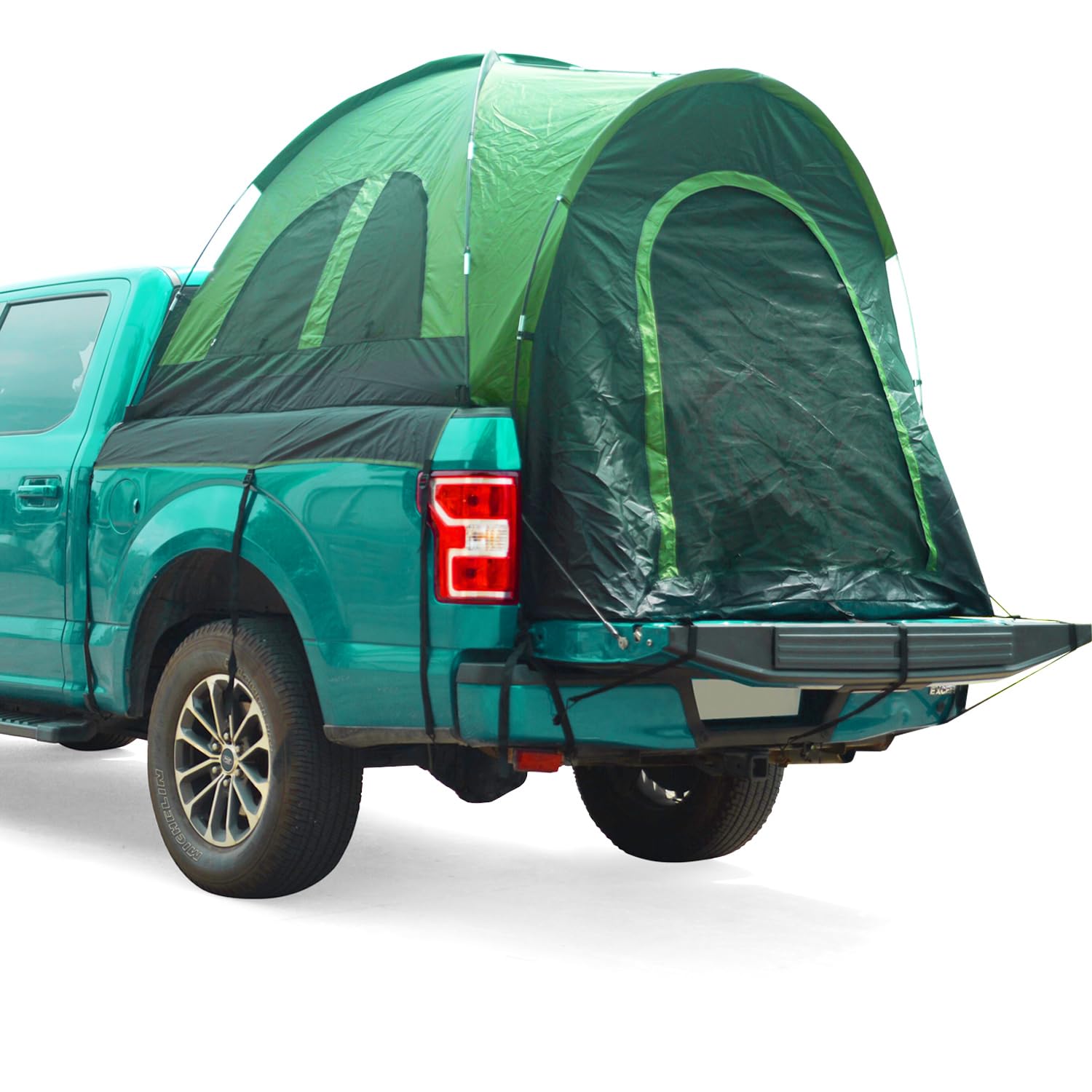 **5.5' - 6.1' Truck Tent for Camping & Outdoor Adventures – Waterproof Pickup Truck Bed Tent for 3-4 People – Perfect for Family Travel, Fishing, Picnics & Road Trips**