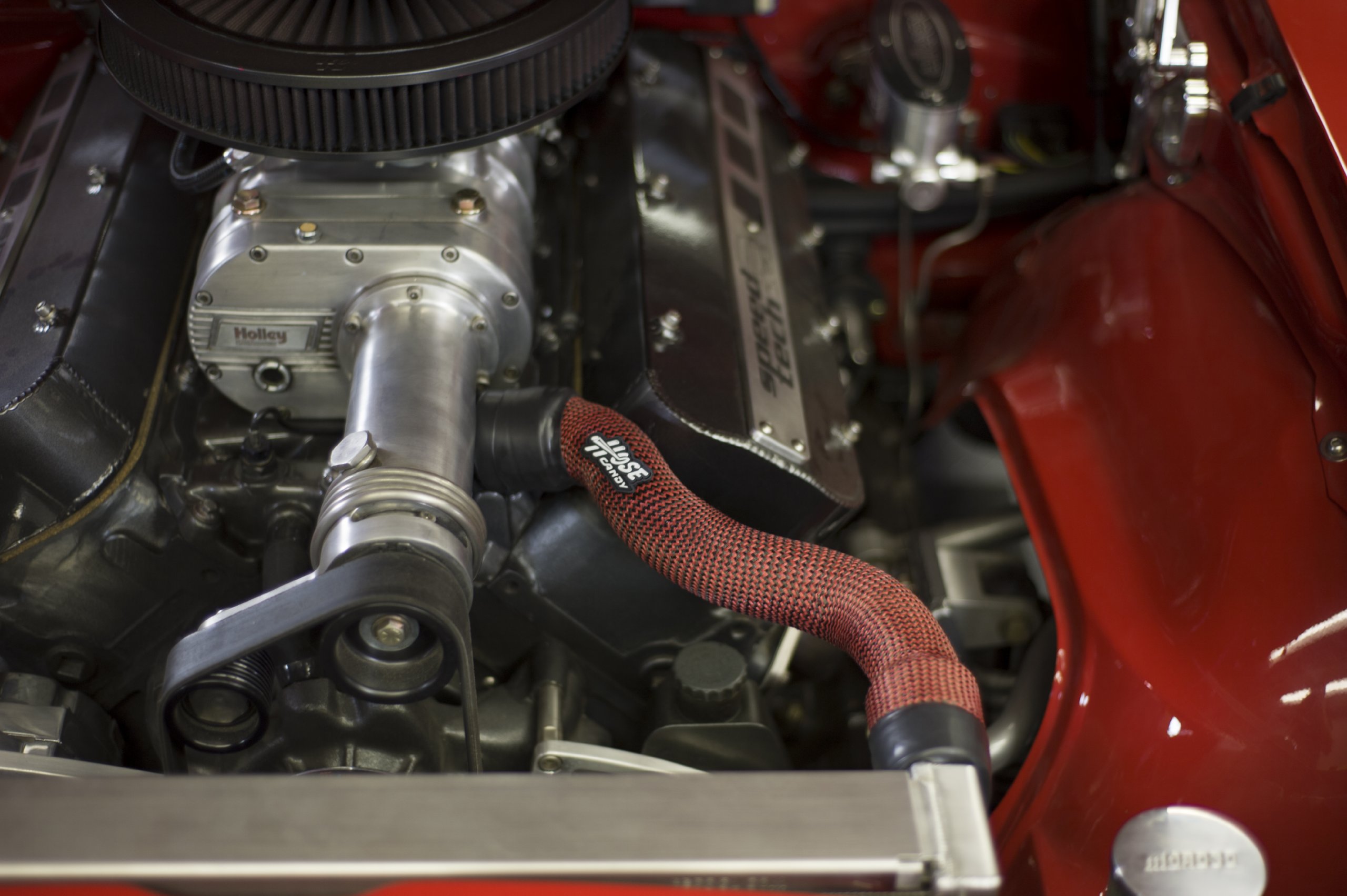 Carbon Fiber Small Block Radiator Hose - 18