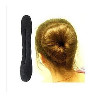 LondonExpress Magic Sponge Hair Styling Bun Maker - Twist Curler Tool Clip for Donut Bun (Large & Small Sizes) - Perfect for Updos, Ponytails & Special Occasions