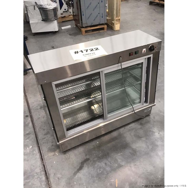 BonVue C4HT12 Drop-In Countertop Heated Display Case - 12