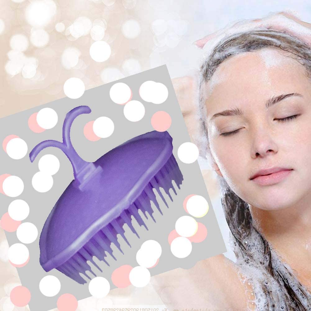 APOEM Round Shampoo Brush for Hair Care - Scalp Massager & Detangler for Men & Women (2-Pack) - Perfect for Salon, Home & Travel Use