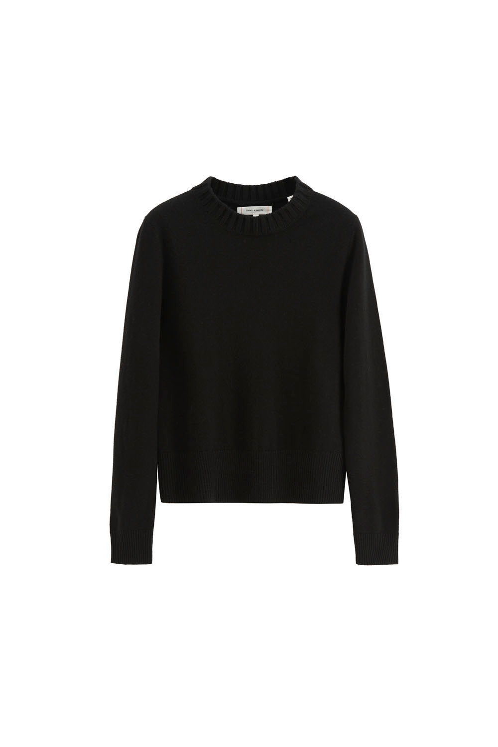 Black Wool Cashmere Cropped Sweater for Women - Soft & Warm Winter Pullover - Perfect for Casual Outfits, Date Nights & Office Wear