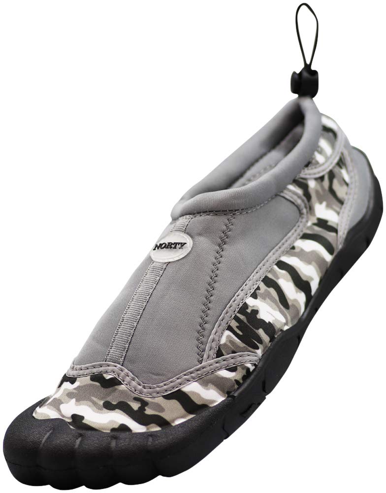 NORTY Wave Aqua Sock Water Shoes for Men - Quick-Dry Swim & Beach Shoes with Drainage Holes - Lightweight Water Socks for Swimming, Surfing, Kayaking and Outdoor Water Activities