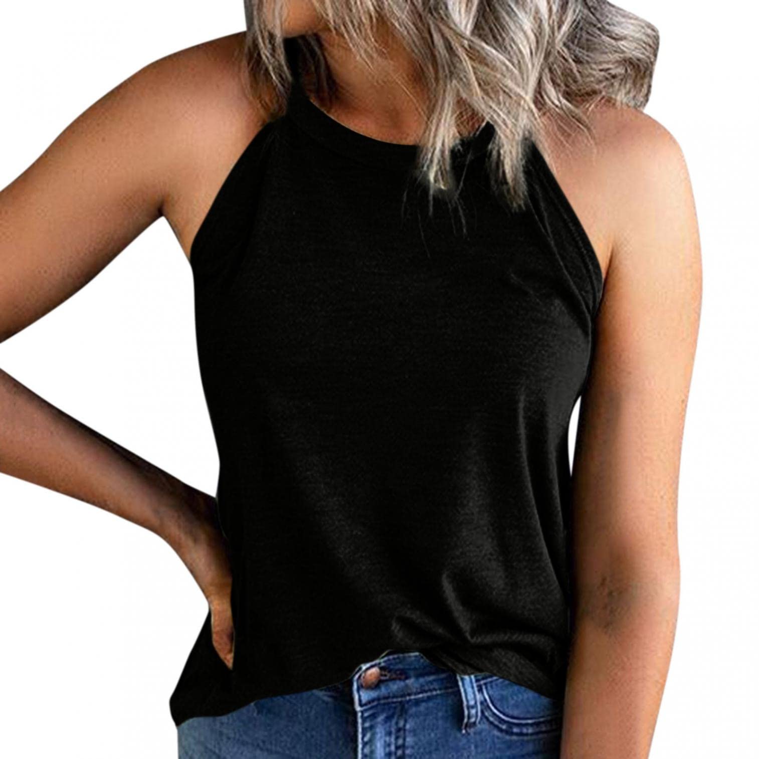Sexy Women's Tank Tops - 2022 Fashion Sleeveless Graphic Cami Vest Shirts for Workout, Casual Wear & Beach Outfits | Perfect for Gym, Summer Parties and Vacation