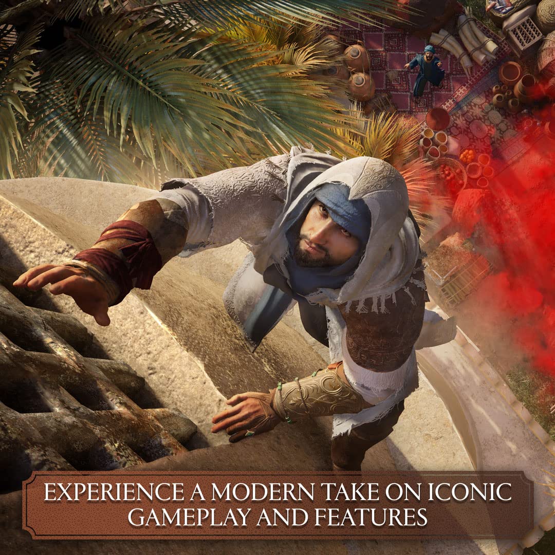 Assassin's Creed Mirage - Launch Edition for PlayStation 5 | Action-Adventure Game | Explore Ancient Baghdad | Perfect for Open-World Gaming Fans & History Enthusiasts