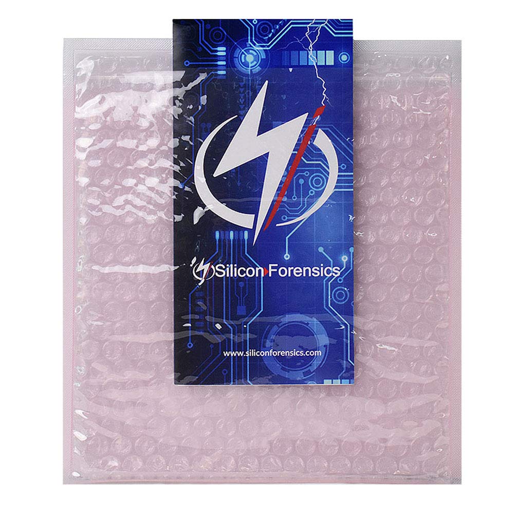 Anti Static Bubble Bags 100 Pack - Reusable Resealable Static Shielding Bags for Sensitive Electronics - ESD Protection for Circuit Boards, Computer Parts & Electronic Components (Pink) - Perfect for Shipping, Storage & Organization