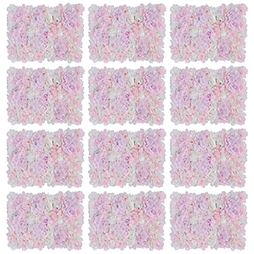12pcs, Pink+purple