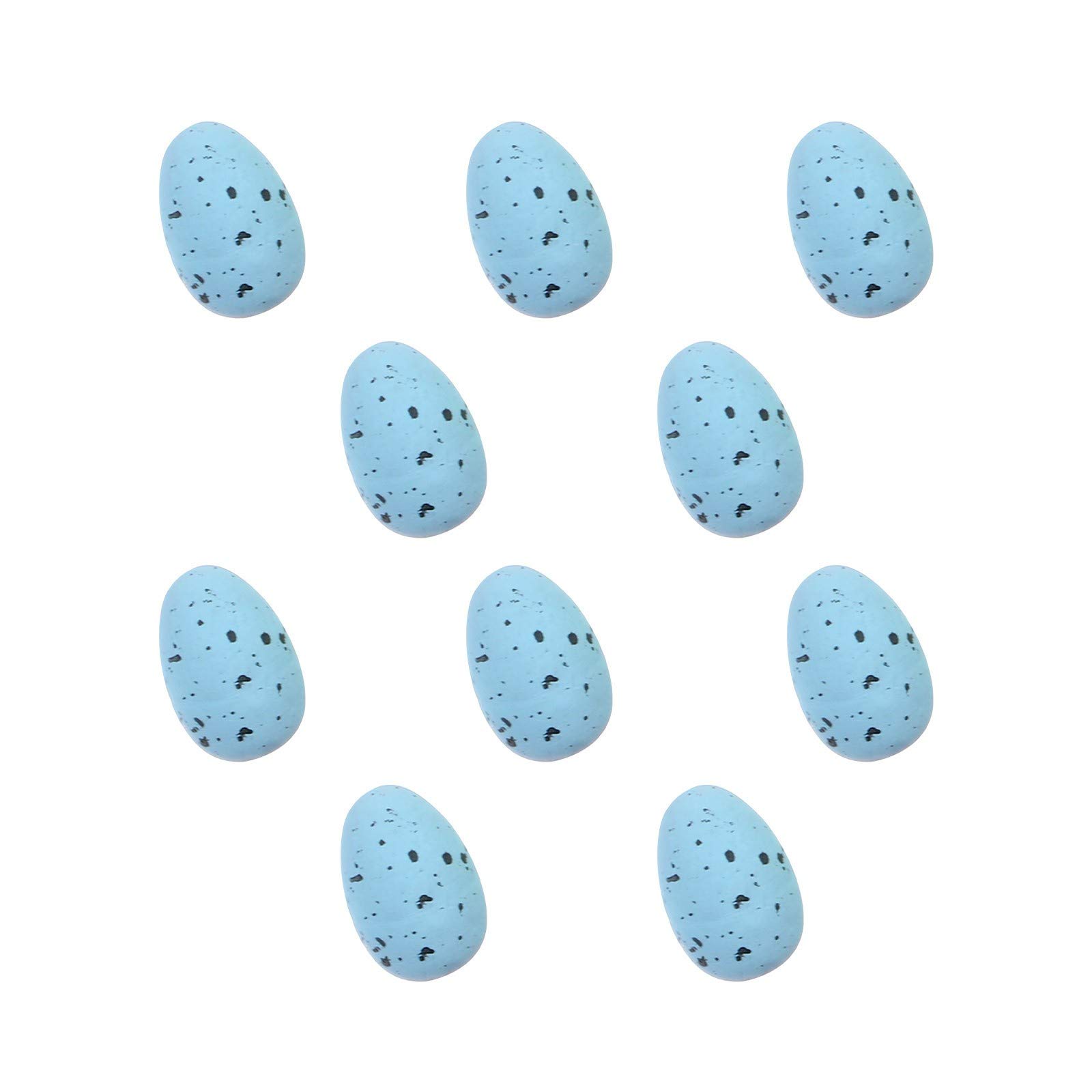 10Pcs Colorful Plastic Easter Eggs Decorations - DIY Craft Simulation Eggs for Easter Party, Home Decor, and Spring Festival Celebrations