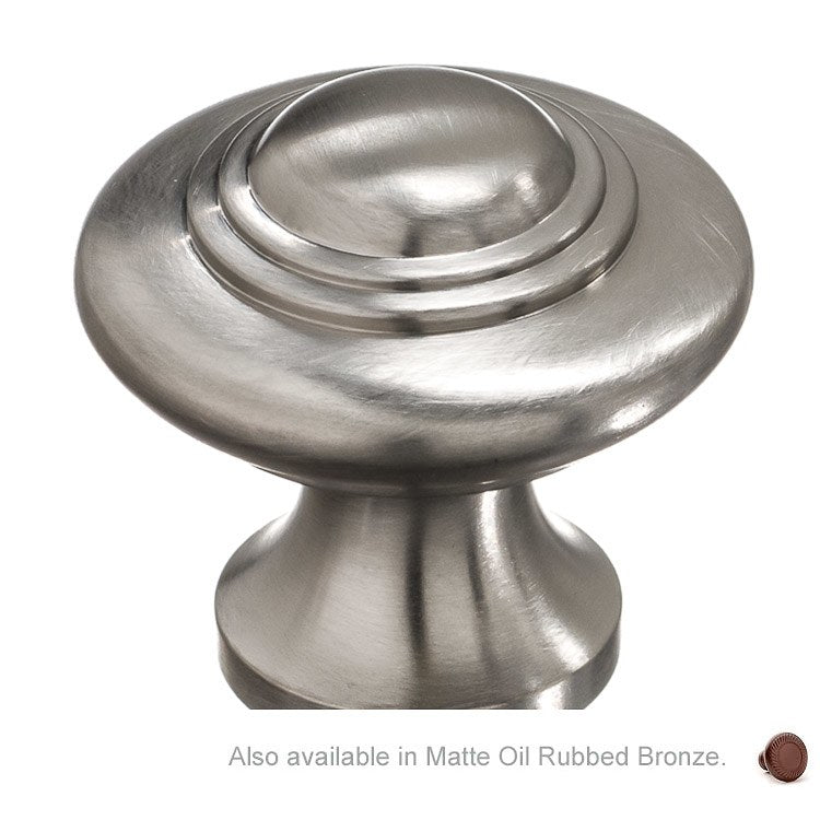 675 Series 1 3/8 Inch Cabinet Knob - Solid Brass Cabinet Hardware Pulls for Kitchen, Bathroom & Furniture (Set of 10) - Perfect for Drawers, Cabinets & DIY Home Improvement Projects