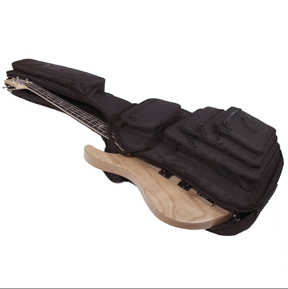 ChromaCast Pro Series Electric Bass Guitar Padded Gig Bag - Waterproof & Durable Case for Travel & Storage - Perfect for Musicians, Gigs, and Band Practice