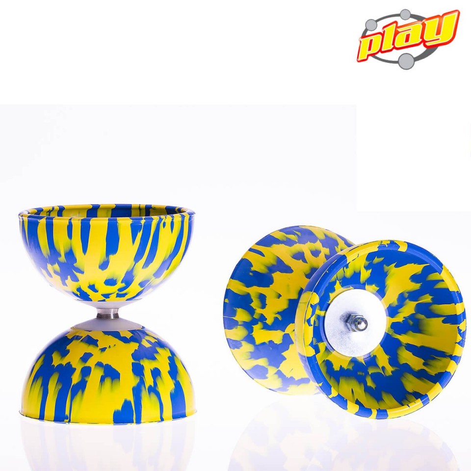 Amarillo con Azul