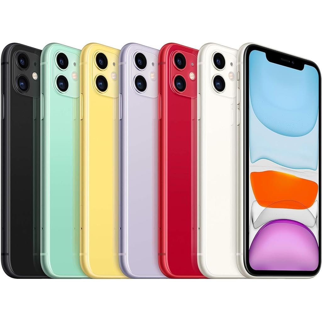 Apple iPhone 11 64GB Unlocked Smartphone - Green (Renewed/Refurbished) | US Version | Compatible with GSM Carriers | Perfect for Travel, Work & Everyday Use