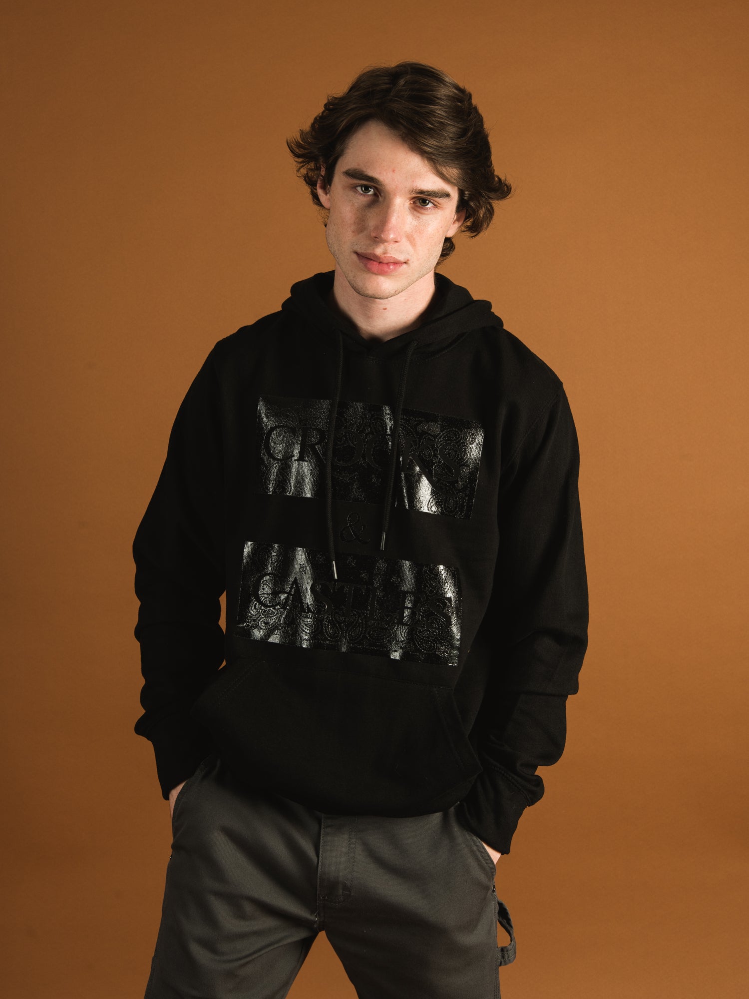 Crooks & Castles Bandana Klepto Hoodie - Men's Streetwear Pullover with Unique Print | Perfect for Casual Outfits, Urban Fashion & Street Style