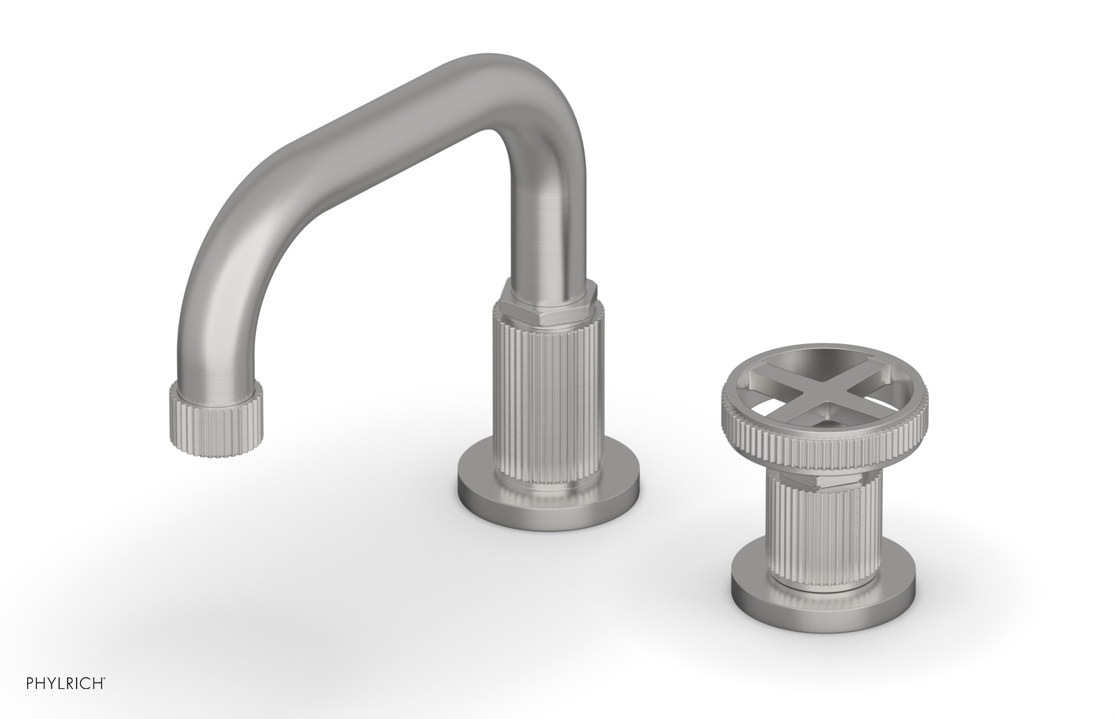 DUSTRIE Single Handle Kitchen Faucet with Low Spout and Cross Handle - Model 370 07 | Perfect for Modern Farmhouse, RV, and Small Space Sinks