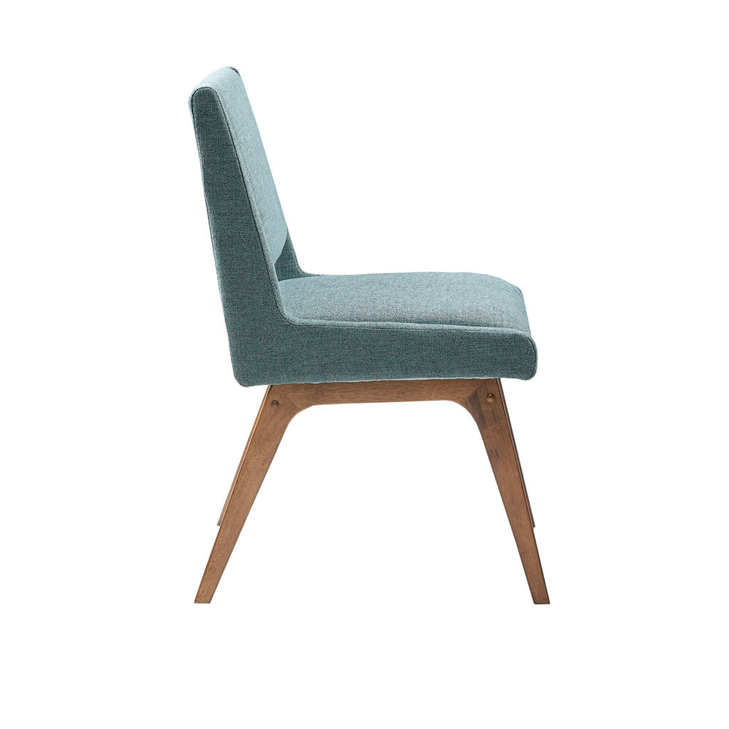 Modern Dining Chairs Set of 2 - Sturdy Wooden Kitchen Chairs with Padded Seats - Perfect for Dining Room, Kitchen, Breakfast Nook & Small Spaces