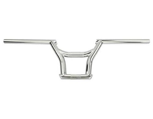 Lowrider 177 Free Style BMX Bike Handlebar - 22.2mm Chrome Alloy Bicycle Handlebar for Fixie, Track & Cruiser Bikes | Perfect for Urban Commuting & Street Stunt Riding