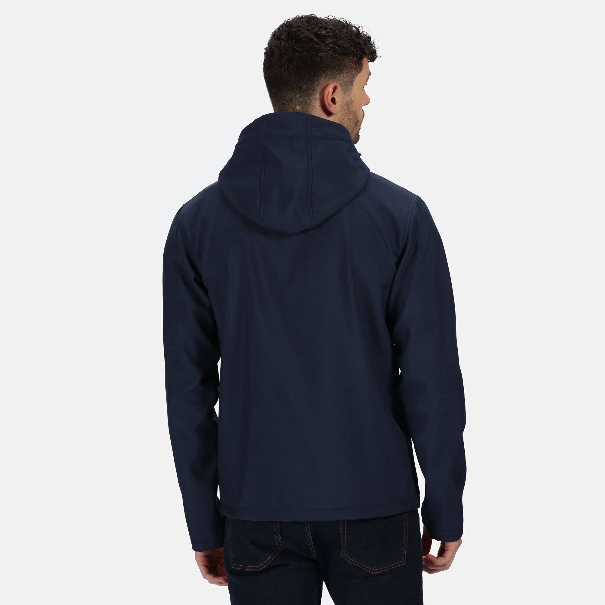 Regatta Men's Full Zip Waterproof Jacket - Lightweight Windproof Outdoor Hiking Coat for Camping & Travel