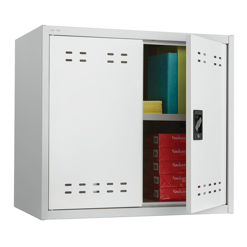 Heavy Duty Steel Storage Cabinet - Secure & Durable Metal File Organizer for Office, Garage, or Warehouse Storage Solutions