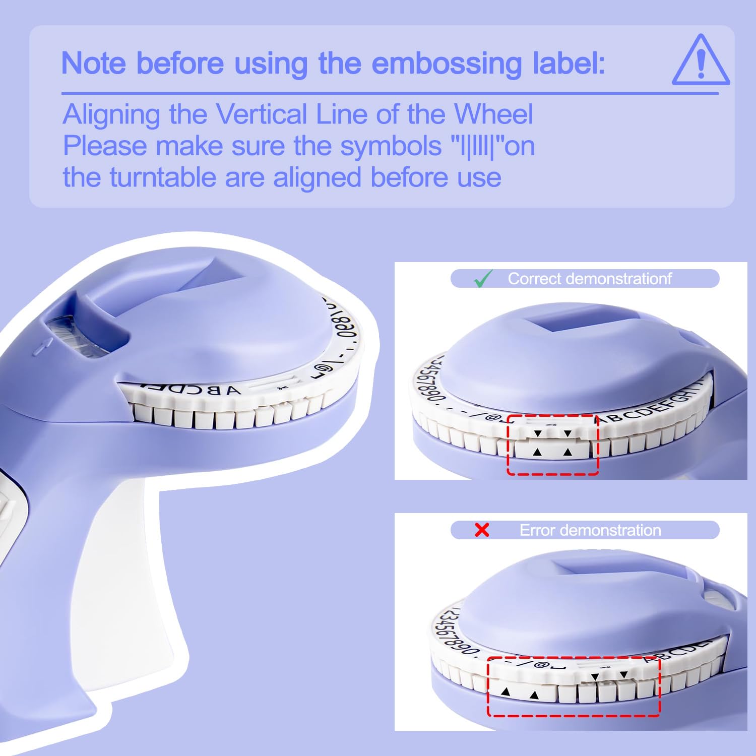 3D Portable Embossing Label Maker Machine with 3 Rolls Embossing Tapes - Handheld Embosser Writer for Home, Office, DIY & Craft Projects - Perfect for Organizing Files, Gifts, and Storage Containers