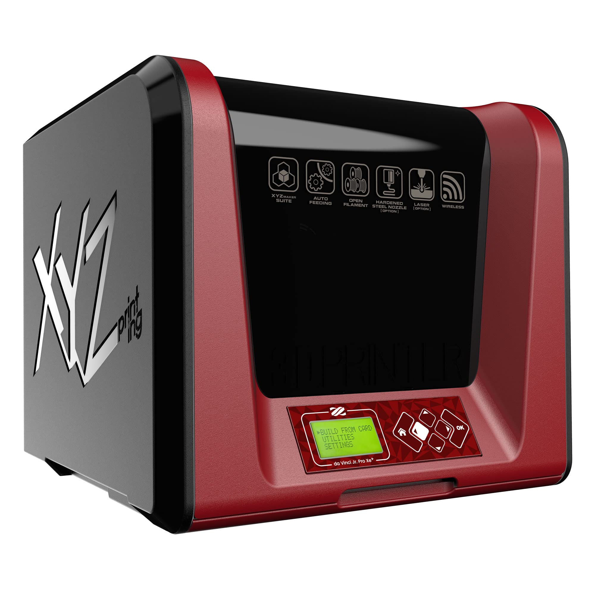 XYZPrinting Da Vinci Jr Pro XE+ 3D Printer with Harden Steel Nozzle | Fully Open Source | 6.9” x 6.9” x 6.9” Build Volume | Ideal for Home, School & DIY Projects