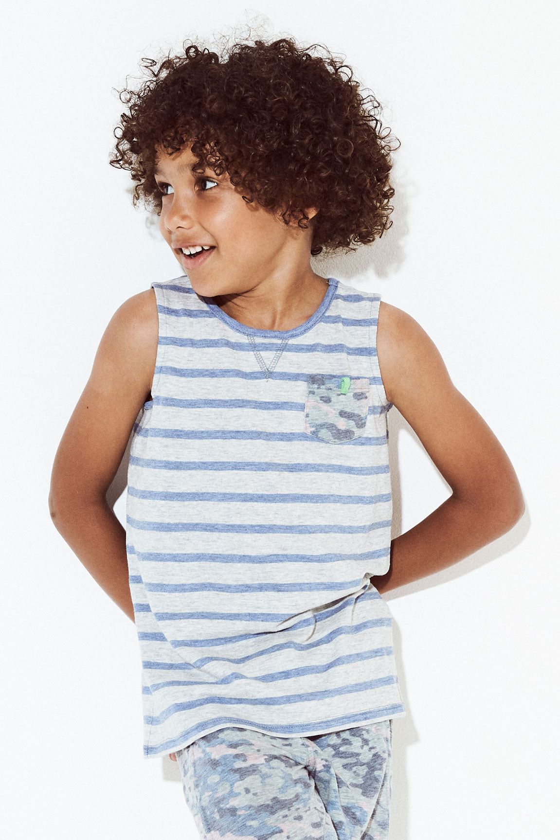 EGG New York Grady Muscle Boys Tank Top - Size 3 - Soft Cotton Athletic Shirt for Kids | Perfect for Gym, Sports & Casual Wear