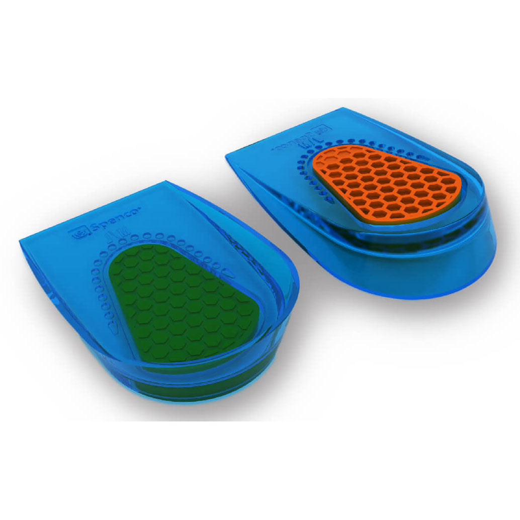 Gel Heel Cups for Pain Relief - Soft Cushioning Inserts for Heel Support & Comfort - Perfect for Running, Walking & Standing All Day
