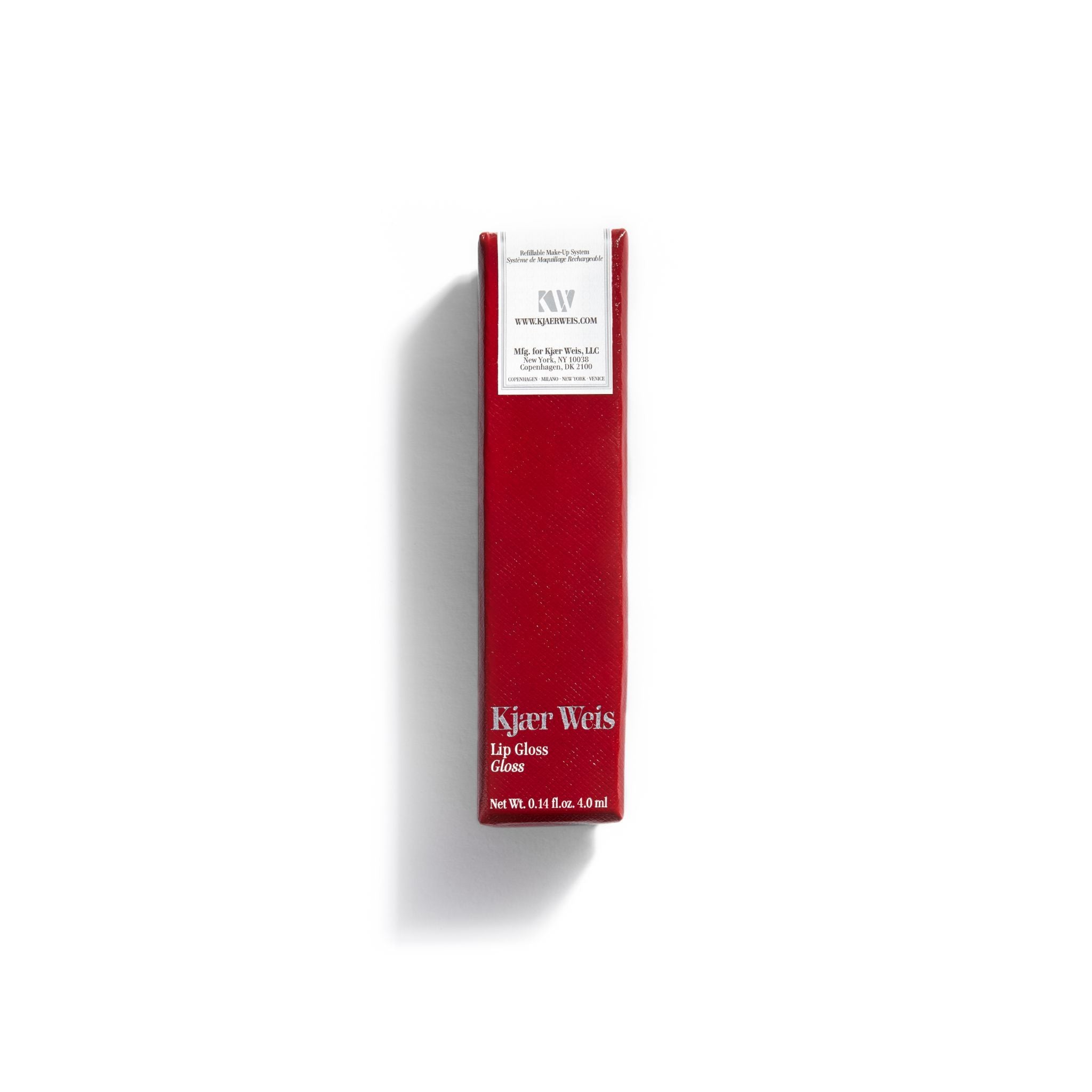 Kjaer Weis Organic Lip Gloss - Hydrating & Nourishing Vegan Lip Balm for Daily Moisture & Shine | Perfect for Work, Date Night & On-the-Go Touch Ups