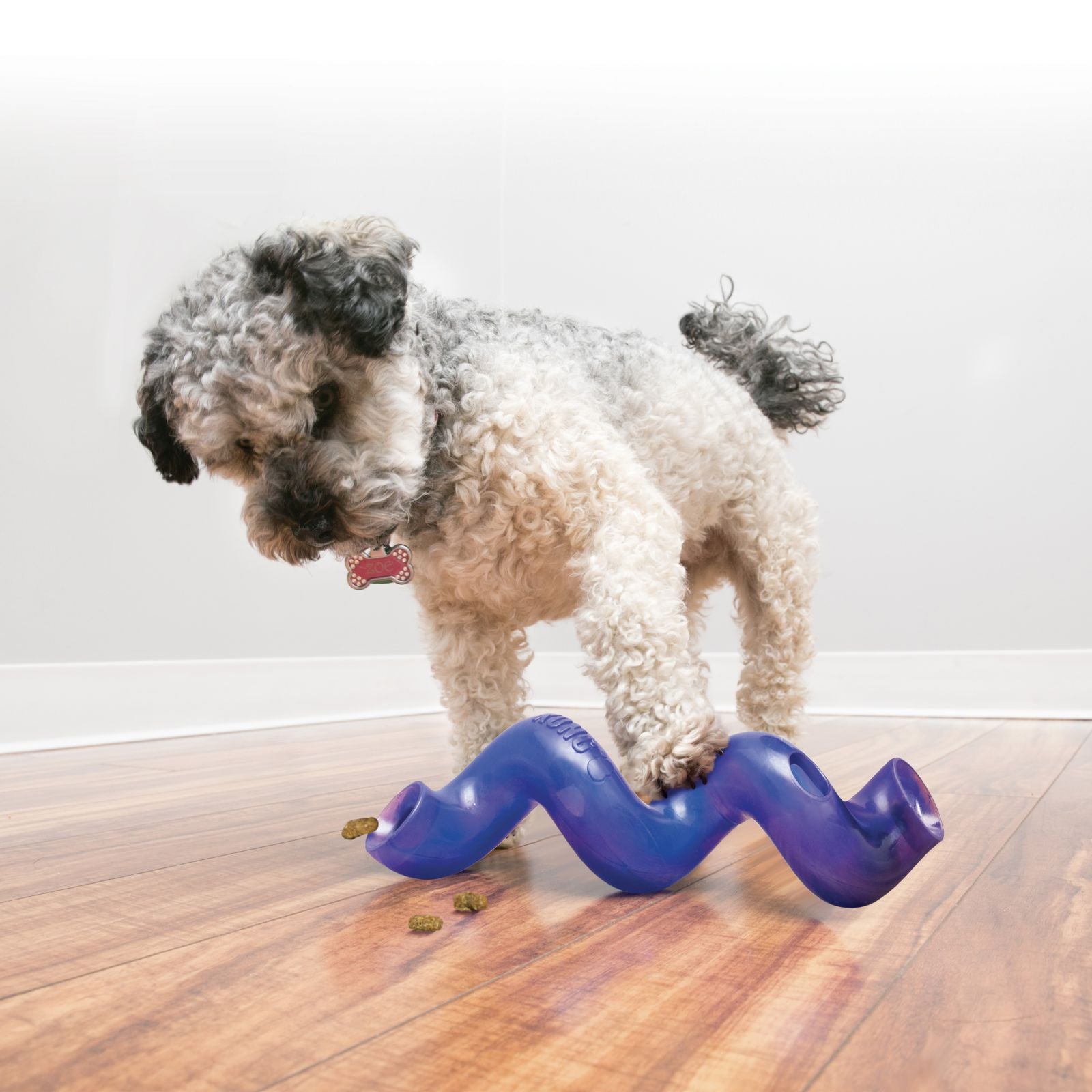 Kong Spiral Treat Stick - Durable Dog Chew Toy for Aggressive Chewers - Perfect for Training, Teething, and Playtime at Home or Outdoors