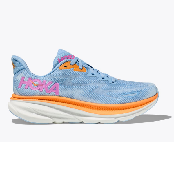 Hoka Clifton 9 Women's Running Shoes - Lightweight Cushioned Road Running Sneakers for Women | Perfect for Marathon Training, Jogging & Everyday Comfort