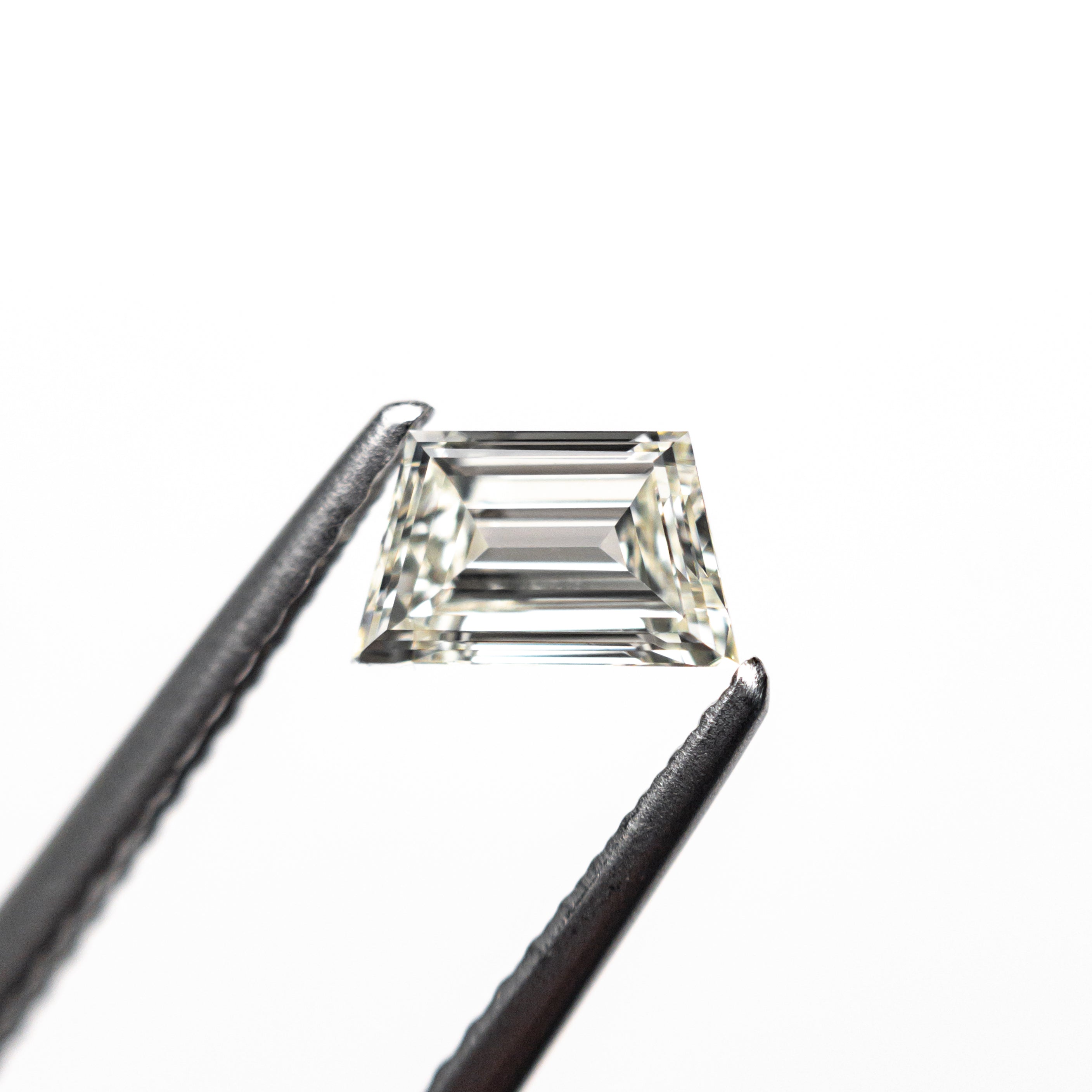 1.10cttw VVS L M Trapezoid Step Cut Matching Pair Diamond Earrings - 6.28x3.67x2.37mm & 6.25x3.72x2.40mm - Perfect for Wedding, Anniversary and Special Occasion Gifts