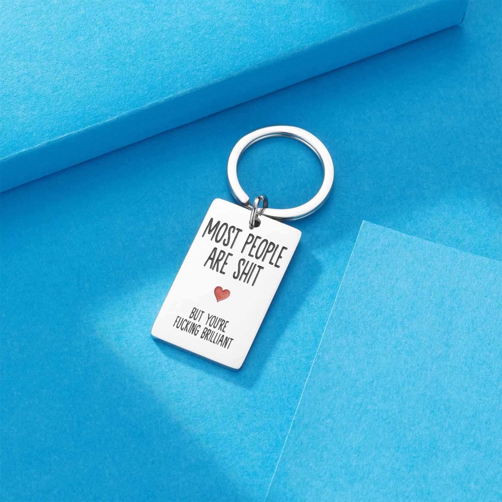 Best Friendship Keychain for Long Distance - True Friendship Compass Keyring Gift for Best Friends, Couples, LDR Gifts | Perfect for Anniversaries, Birthdays, Valentine's Day & Keepsakes