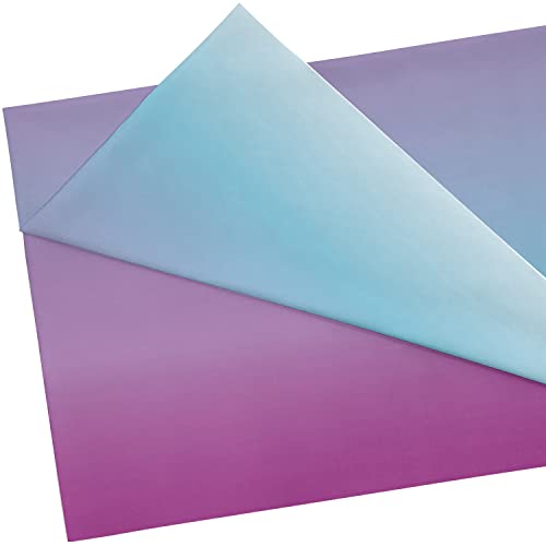 Purple & Blue Color Wash
