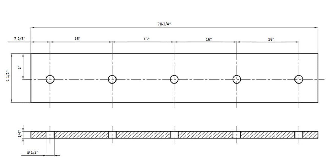 Miseno MBDH0005X78 78.75