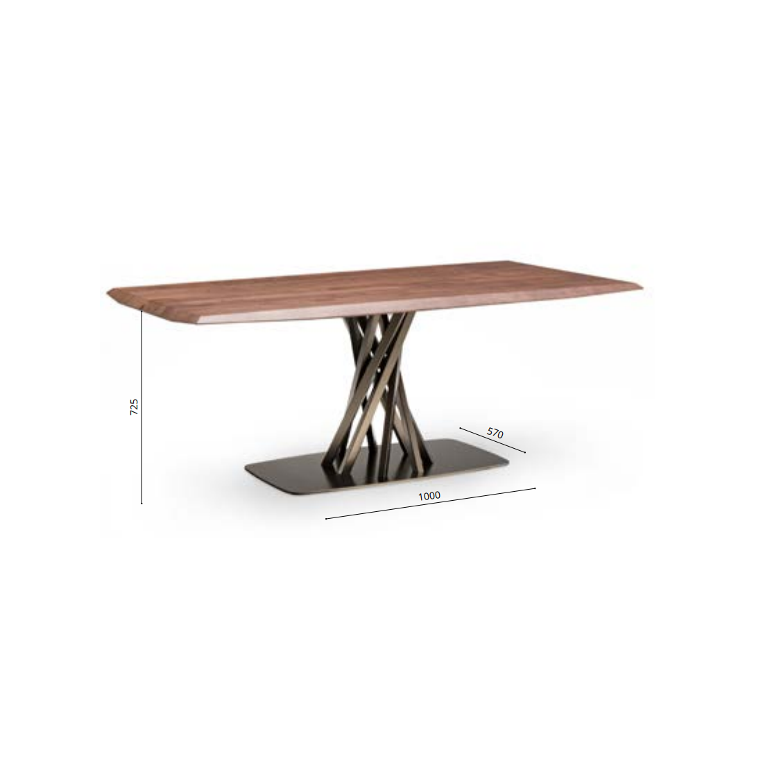 Gemini Table - Modern & Stylish Coffee Table for Living Room, Office, or Dorm - Perfect for Home Decor, Storage, and Entertainment Spaces