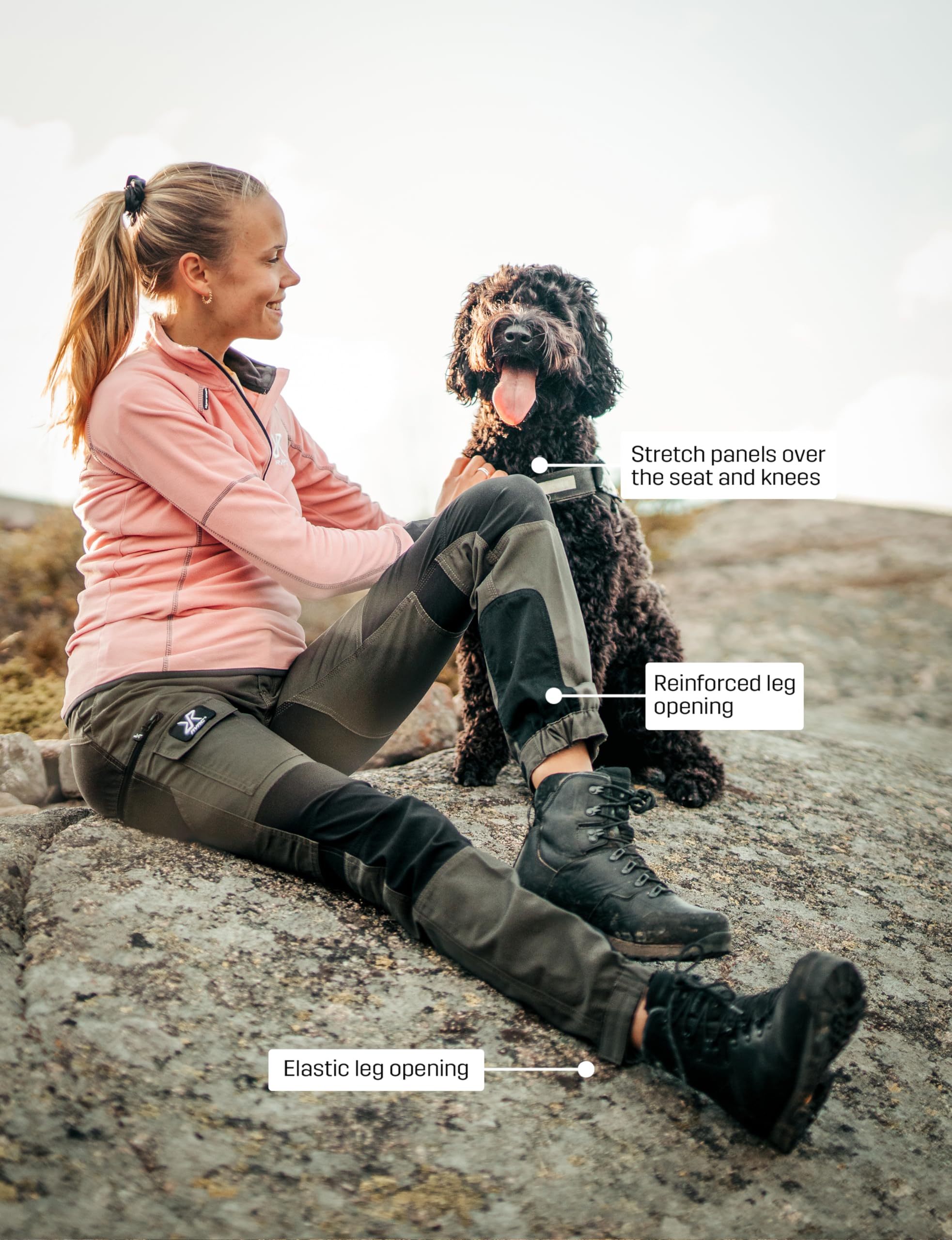 RevolutionRace Women's Nordwand Hiking Pants - Waterproof & Durable Outdoor Pants for Hiking, Camping, Climbing & Winter Adventures | All-Season Performance for Active Women