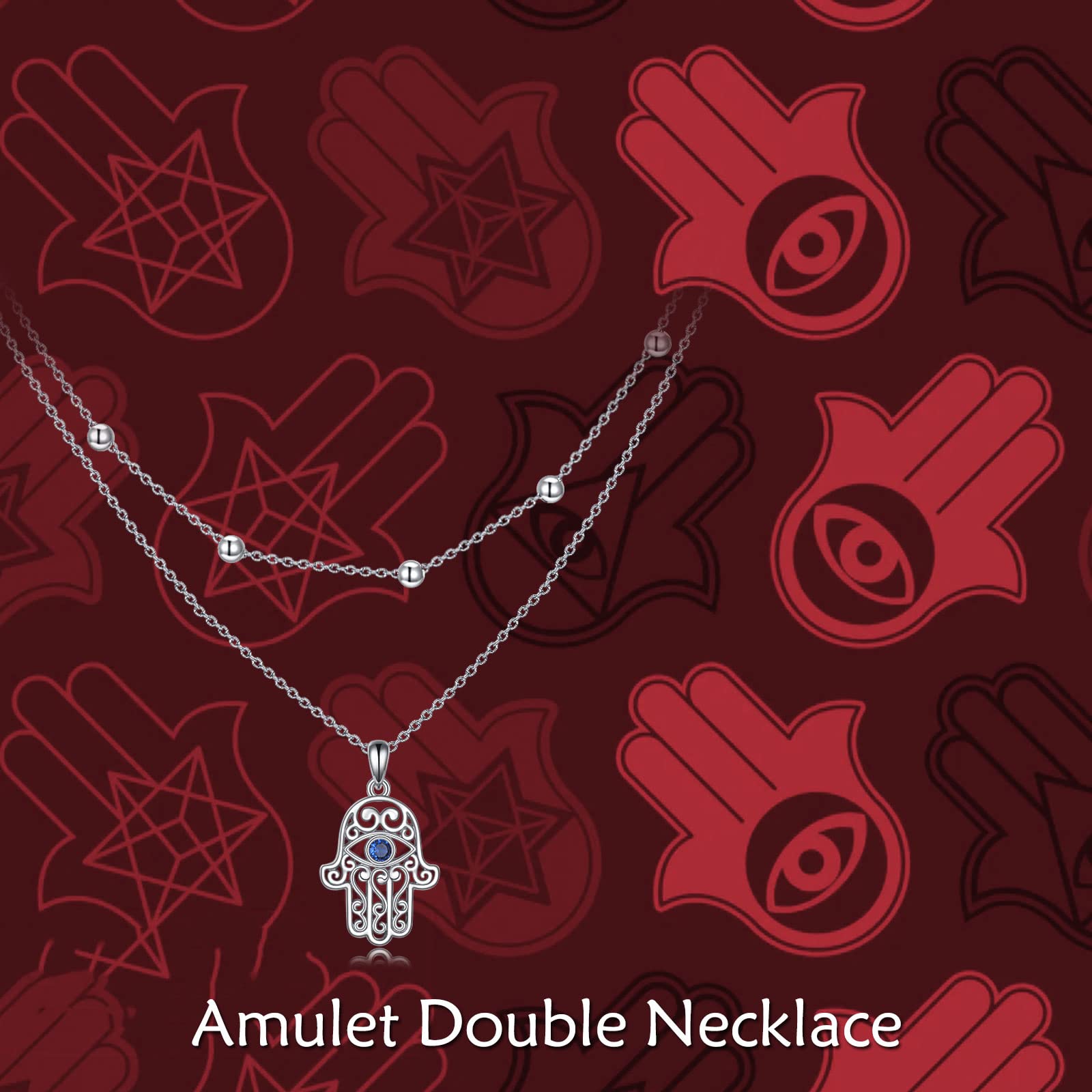 Tree of Life Lotus Daisy Layered Necklace - Sterling Silver Stacked Choker Jewelry for Women - Perfect for Everyday Wear, Gifts & Special Occasions