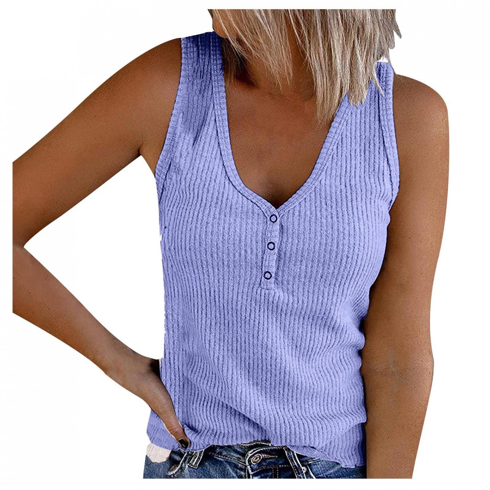 Sexy Women's Workout Tank Tops - 2022 Fashion Sleeveless Graphic Cami Vest Shirts for Casual Wear, Beach & Gym