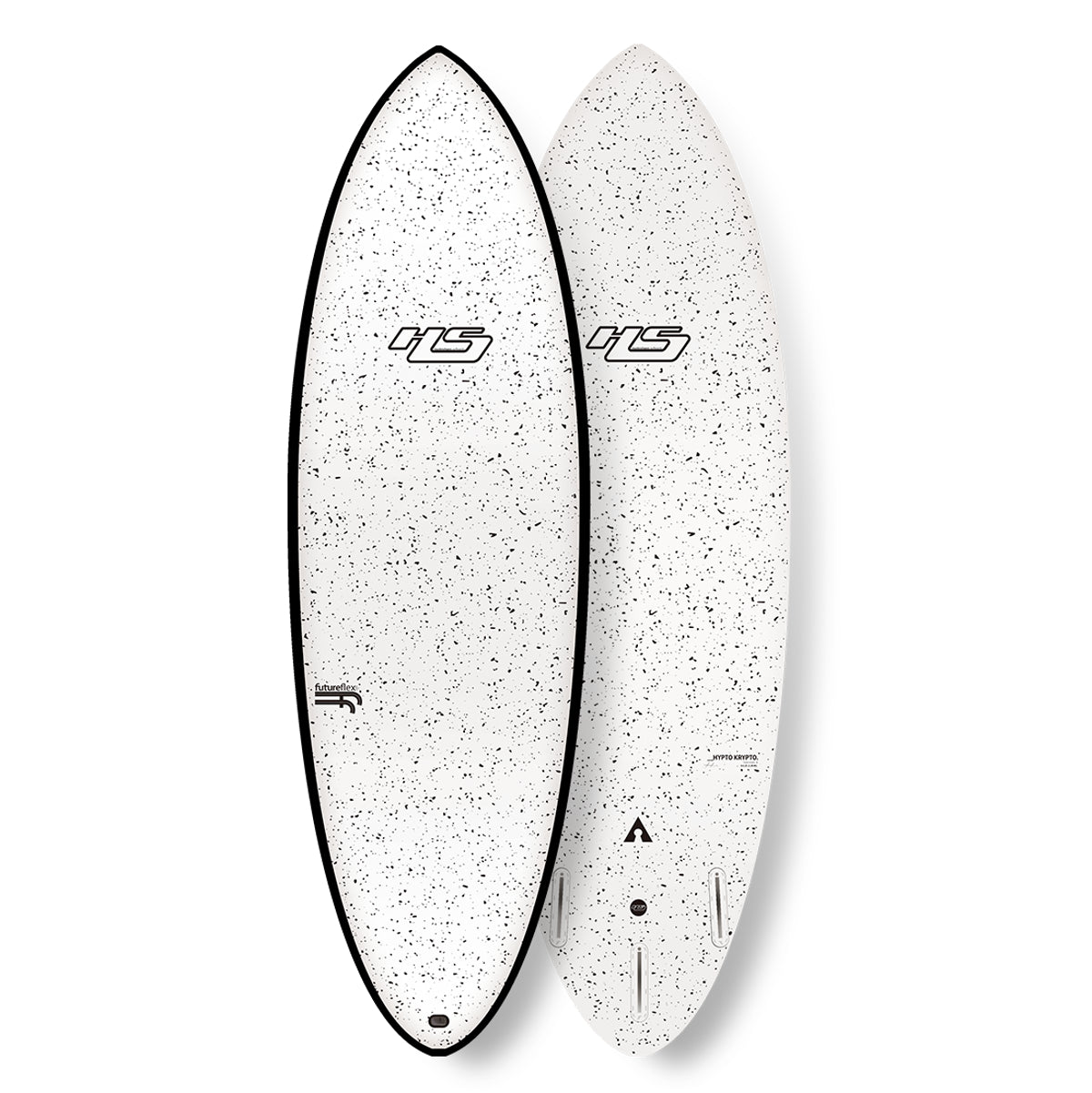 Haydenshapes Hypto Krypto 6'8 Soft Top Surfboard - High Performance Surf Board for All Wave Conditions | Perfect for Beginners to Advanced Surfers at Beach, Reef & Point Breaks