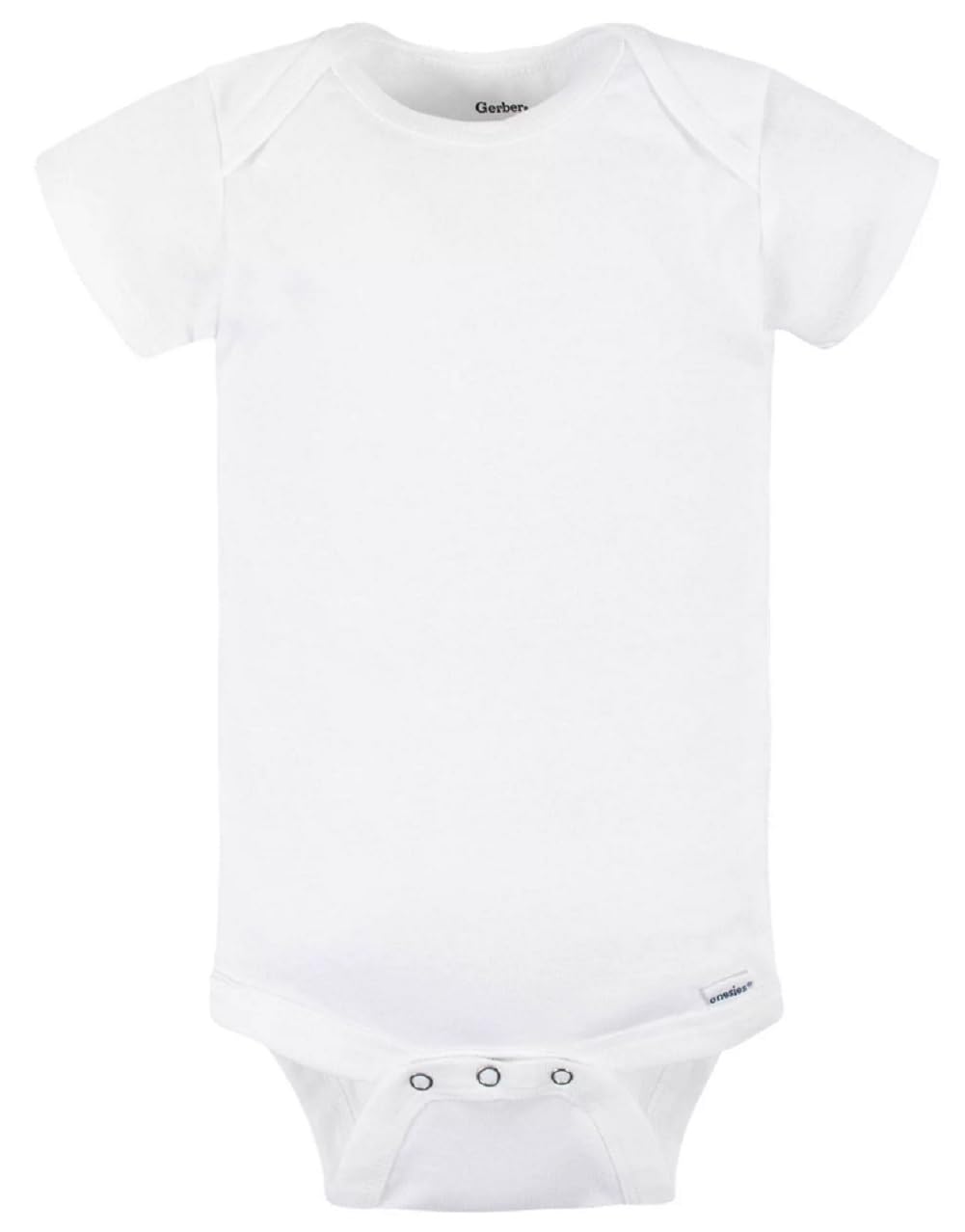 Gerber Baby Boys 4-Pack Cotton Onesies Bodysuits - Soft Comfortable Newborn & Infant Outfits for Everyday Wear, Playtime & Sleep