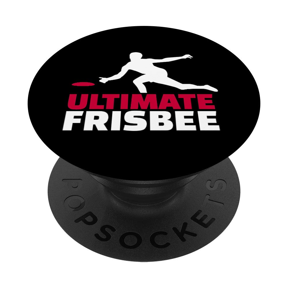 Ultimate Frisbee PopSockets PopGrip - Interchangeable Phone & Tablet Grip for Secure Hold | Perfect for Sports Fans, Outdoor Activities & Everyday Use