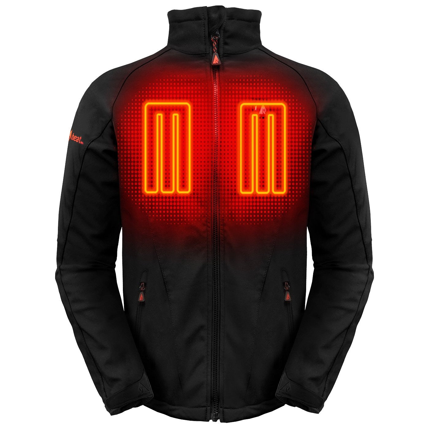 ActionHeat AH JKT 5V 01 XXL Men's 5V Battery Heated Jacket - 2XL Black - Winter Outdoor Heated Coat for Hunting, Skiing & Cold Weather Activities