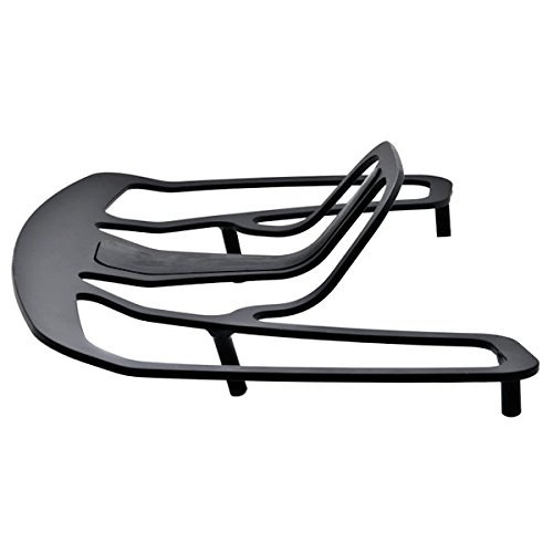 Krator Black Heavy-Duty Motorcycle Luggage Rack for Honda Goldwing GL1800 (2001-2016) - NP019-B Cargo Trunk Mount | Perfect for Long-Distance Touring & Road Trips