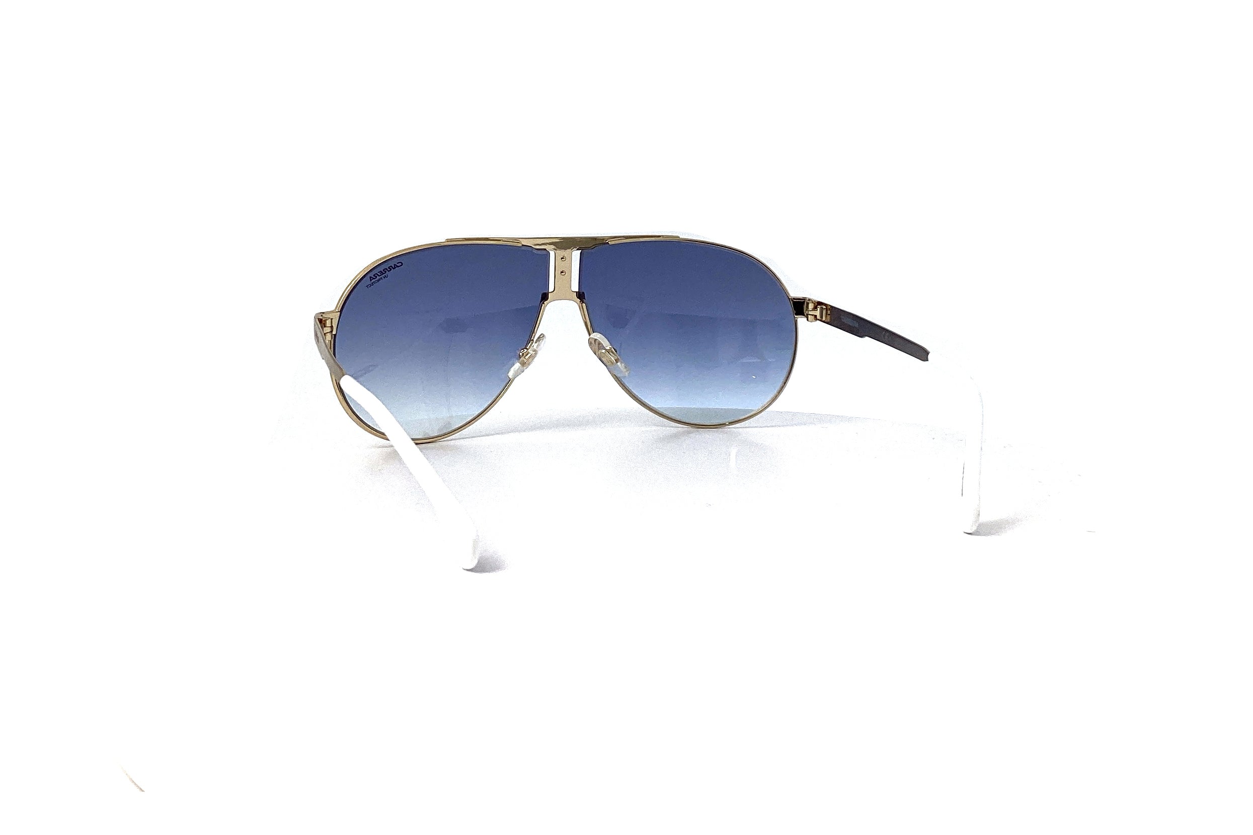Carrera 1005/S Gold Sunglasses - Polarized UV Protection Aviator Style for Men & Women - Perfect for Driving, Travel, and Outdoor Activities