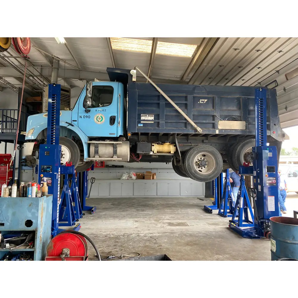 Challenger ALI Wide Mobile HD Column Lifts 19,000 lbs Capacity - Heavy Duty Vehicle Lift for Auto Repair Shops & Truck Maintenance