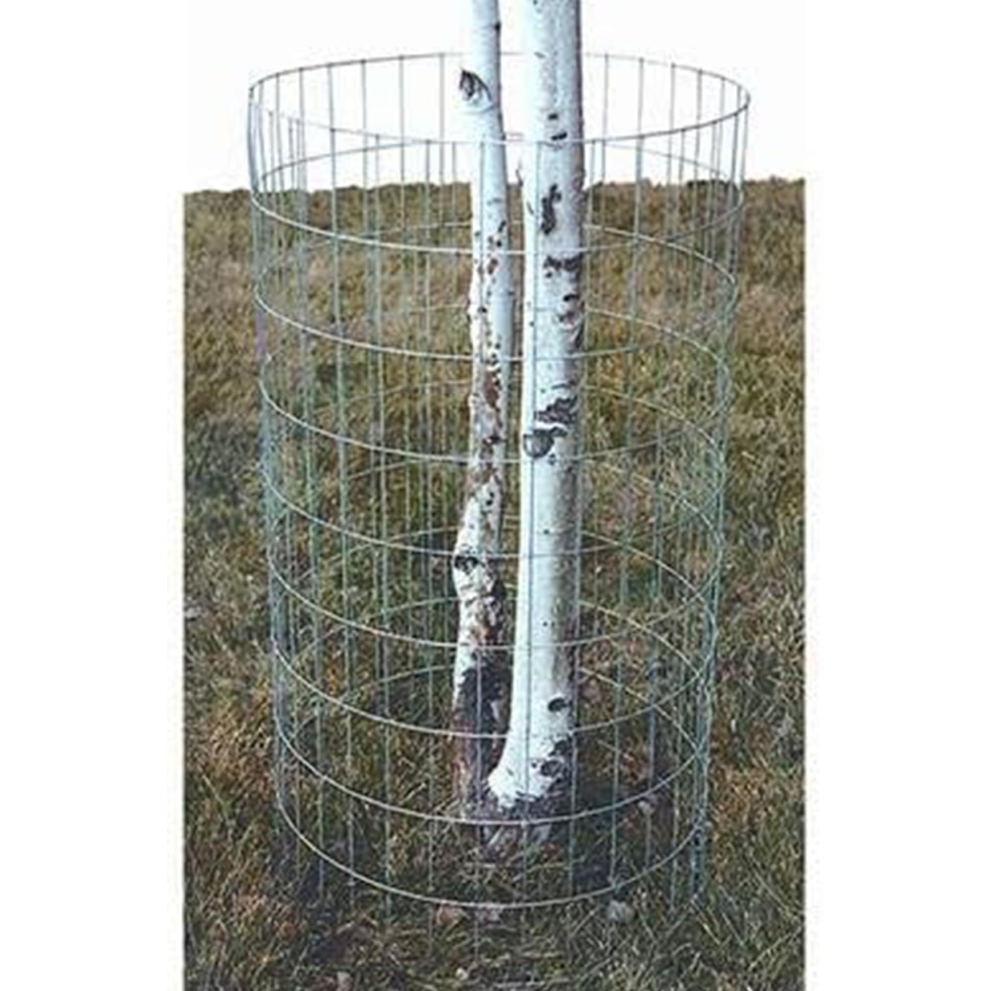 Hot-Dipped Galvanized 14 Gauge Welded Wire Fence - 5'x100' Roll for Farm, Garden & Livestock Enclosure | Heavy Duty Rust-Resistant Fencing for Agriculture, Backyard Security & Animal Protection