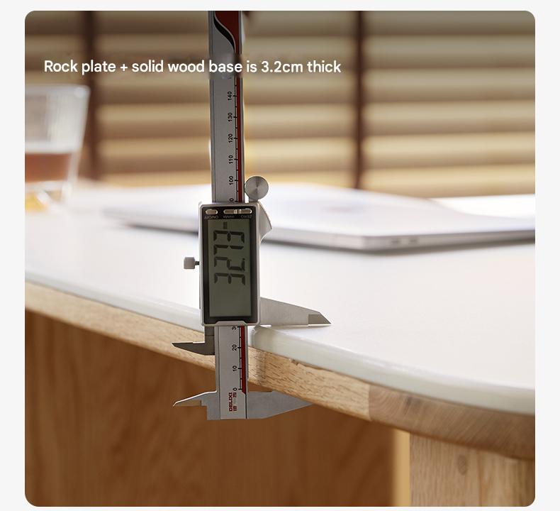 Solid Oak Wood Extendable Bar Table with Rock Plate - Perfect for Kitchen Islands, Dining Rooms & Outdoor Entertaining