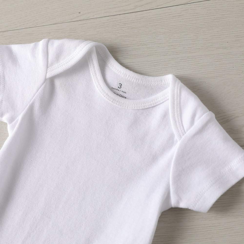 SHLRZY Baby Bodysuits - Unisex Infant Clothes for Playtime & Family Outings