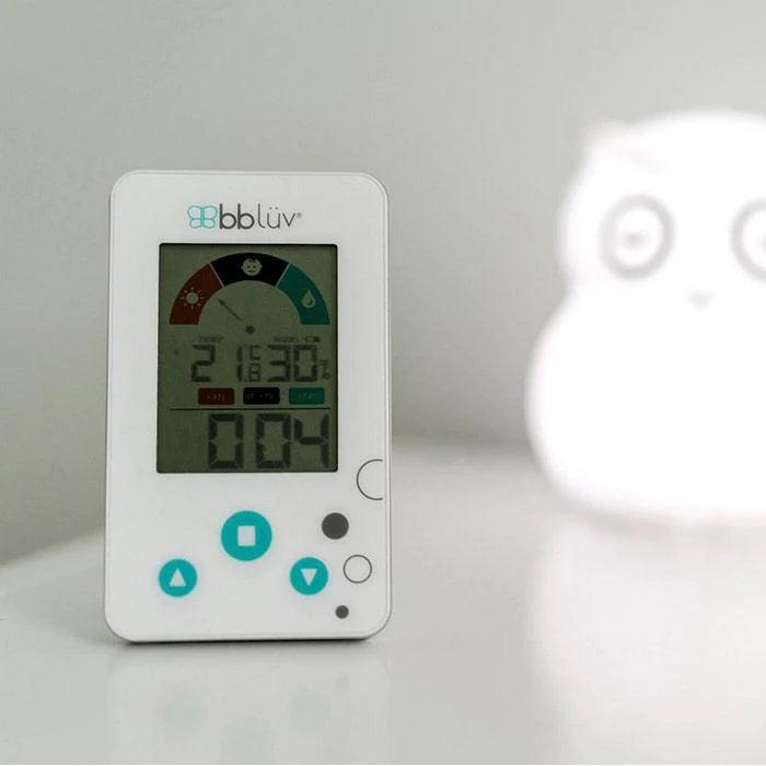 BBLUV iGrö 2-in-1 Digital Baby Room Thermometer & Hygrometer - Accurate Nursery Temperature & Humidity Monitor for Infant Safety & Comfort