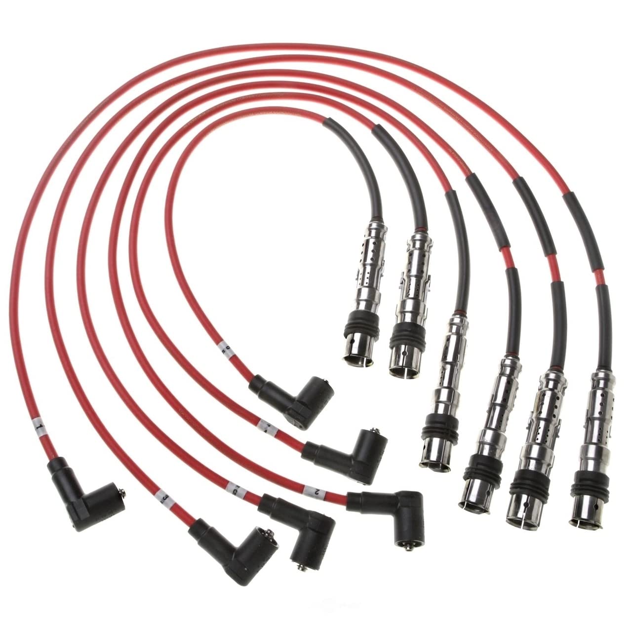 High-Performance Spark Plug Wire Set for Cars & Trucks - Durable Ignition Wires for Smooth Engine Performance - Ideal for Automotive Repair & DIY Maintenance