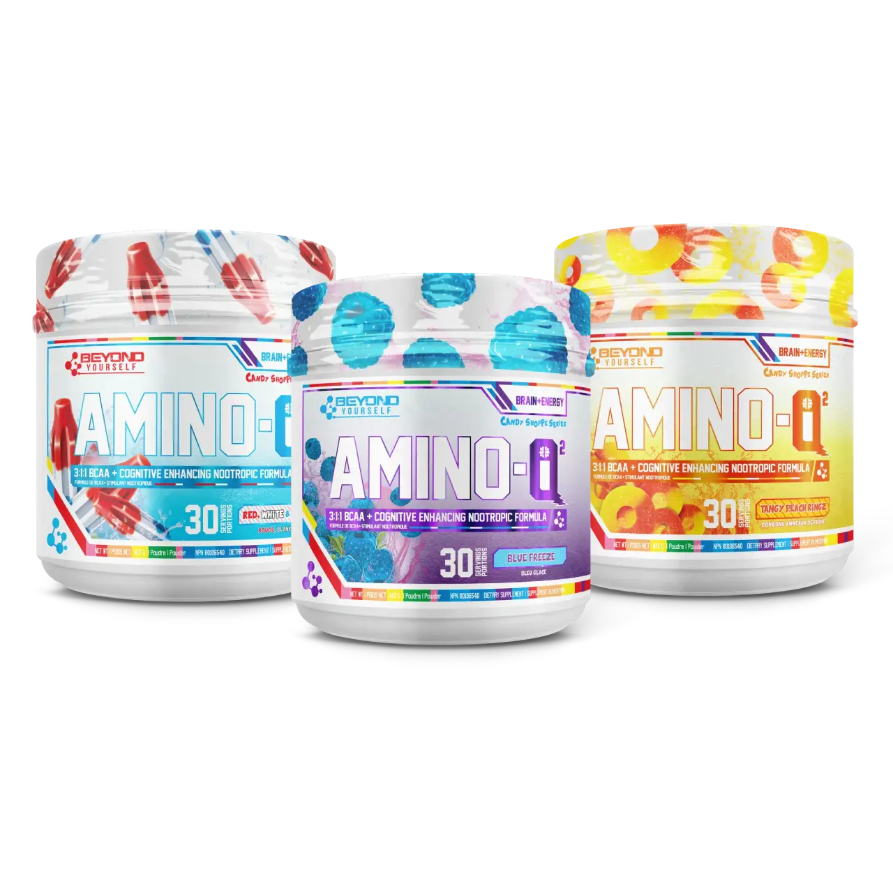 Beyond Yourself AMINO IQ2 417g - Premium Amino Acid Supplement for Muscle Recovery & Cognitive Function - Ideal for Athletes, Gym Enthusiasts & Focus Support